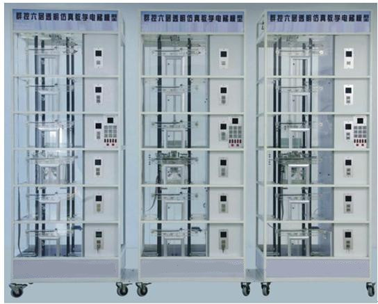 JD-DT群控六层透明仿真教学电梯模型